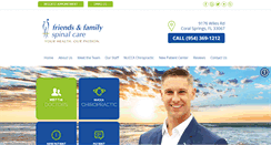 Desktop Screenshot of familyspinalcare.com